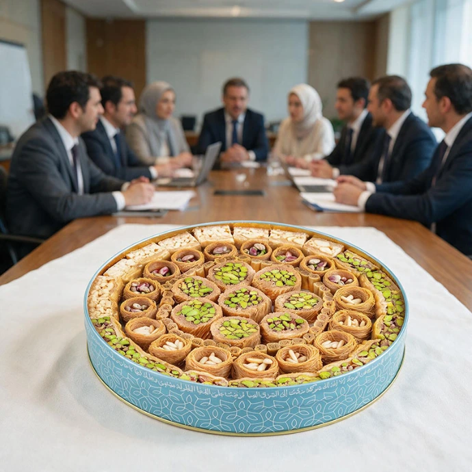 حلويات في مكان العمل